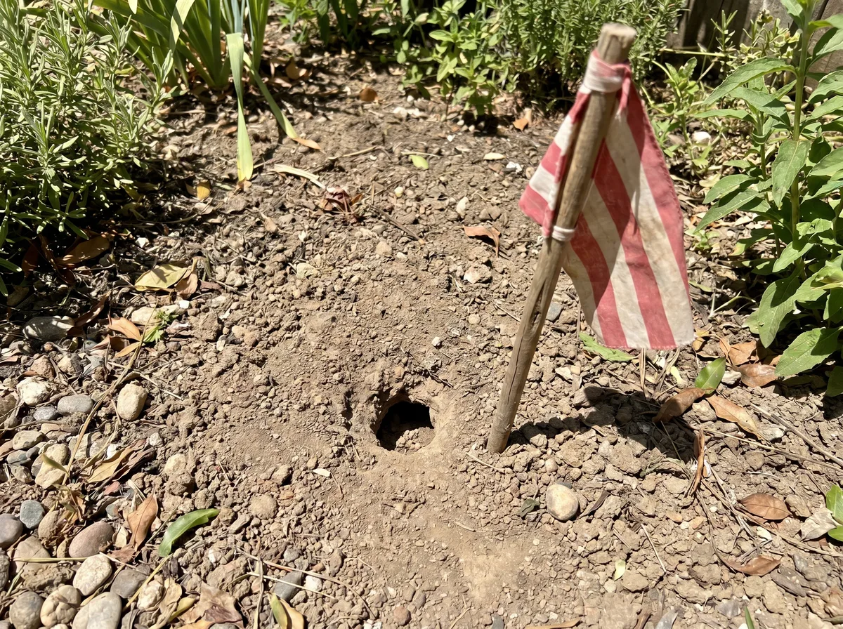 庭の地面にハチの巣がある場合の対処法