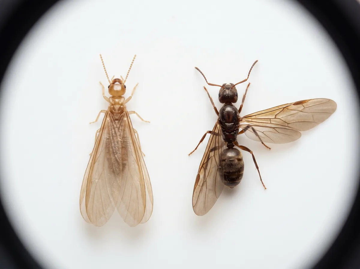 シロアリの羽アリとクロアリの見分け方｜春に飛ぶ虫の正体